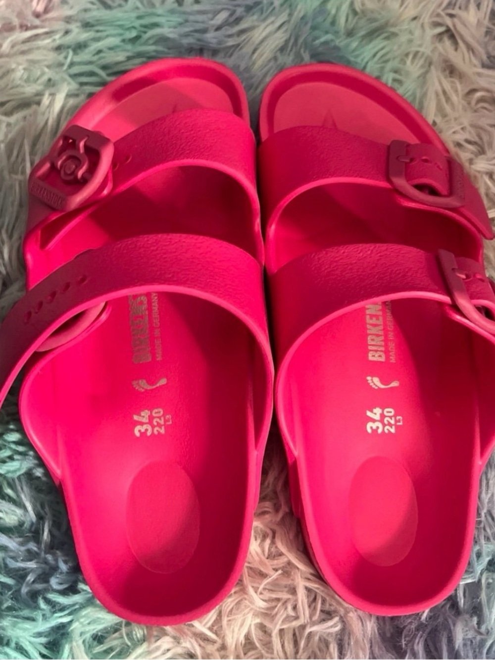 Birkenstock Arizona EVA Sandals - Hot Pink